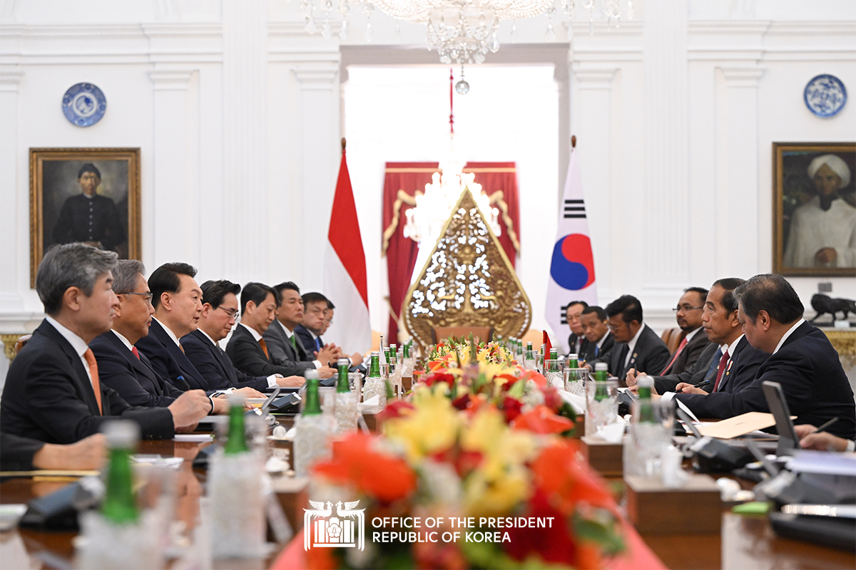 Remarks by President Yoon Suk Yeol at the Korea-Indonesia Summit