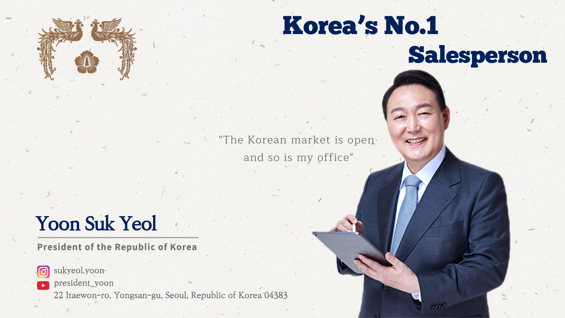 [Korean economy soaring globally] President Yoon Suk Yeol, Korea’s No.1 salesperson, scores big in the UAE and Davos!