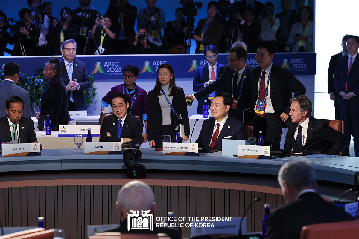 Remarks by President Yoon Suk Yeol  at the Session II of  the APEC Leaders’ Meeting