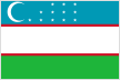 Uzbekistan 국기