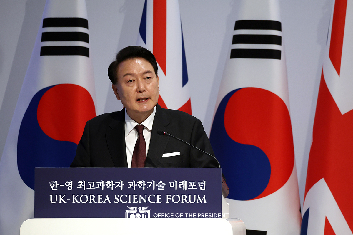 Keynote Address by President Yoon Suk Yeol at the UK-Korea Science Forum