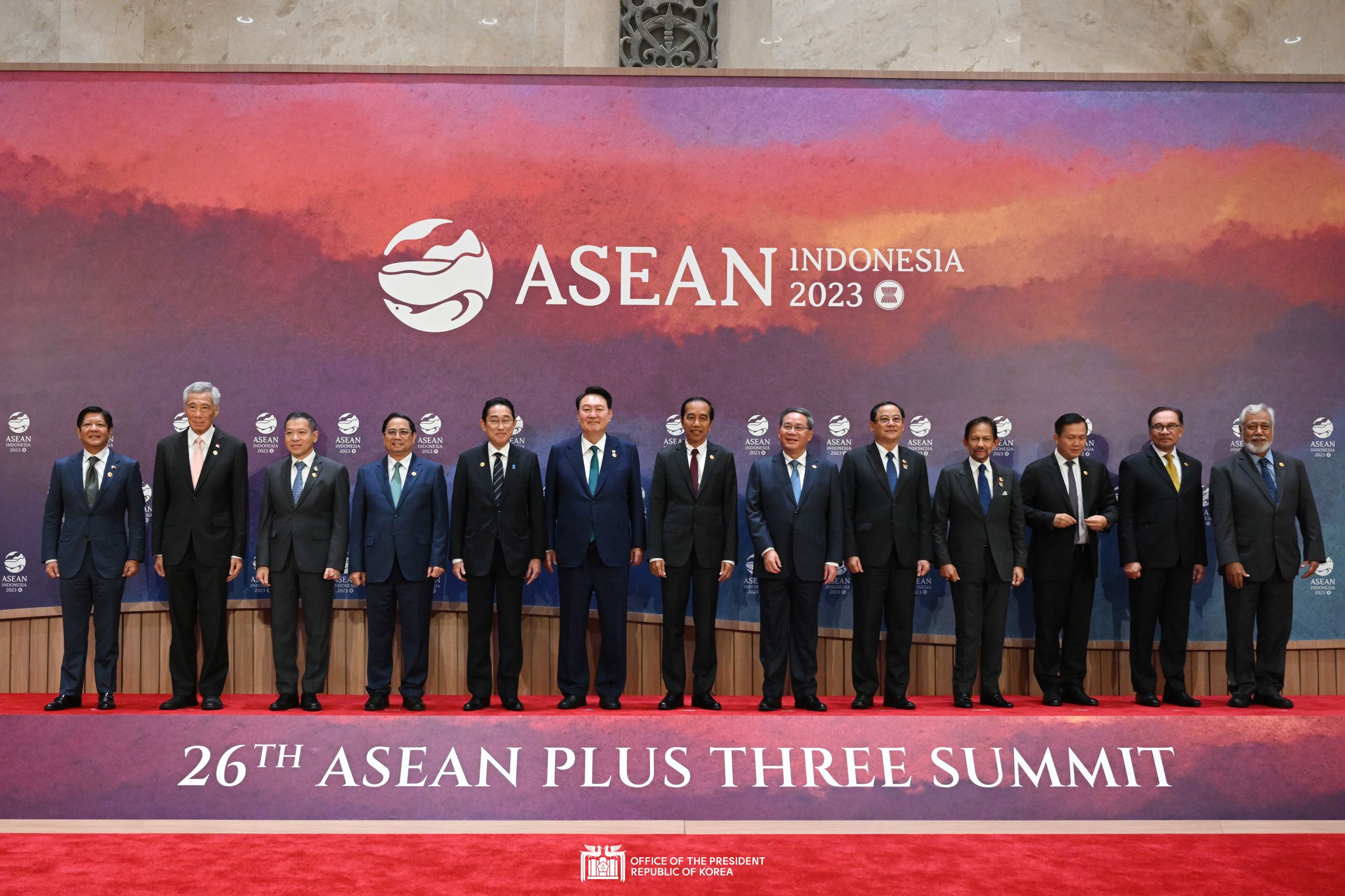 ASEAN Plus Three Summit in Jakarta, Indonesia slide 1