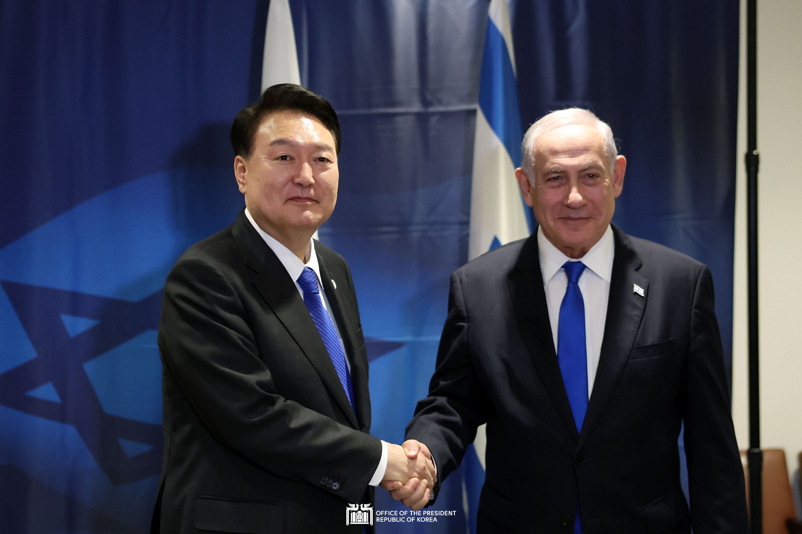 Korea-Israel Summit in New York slide 1