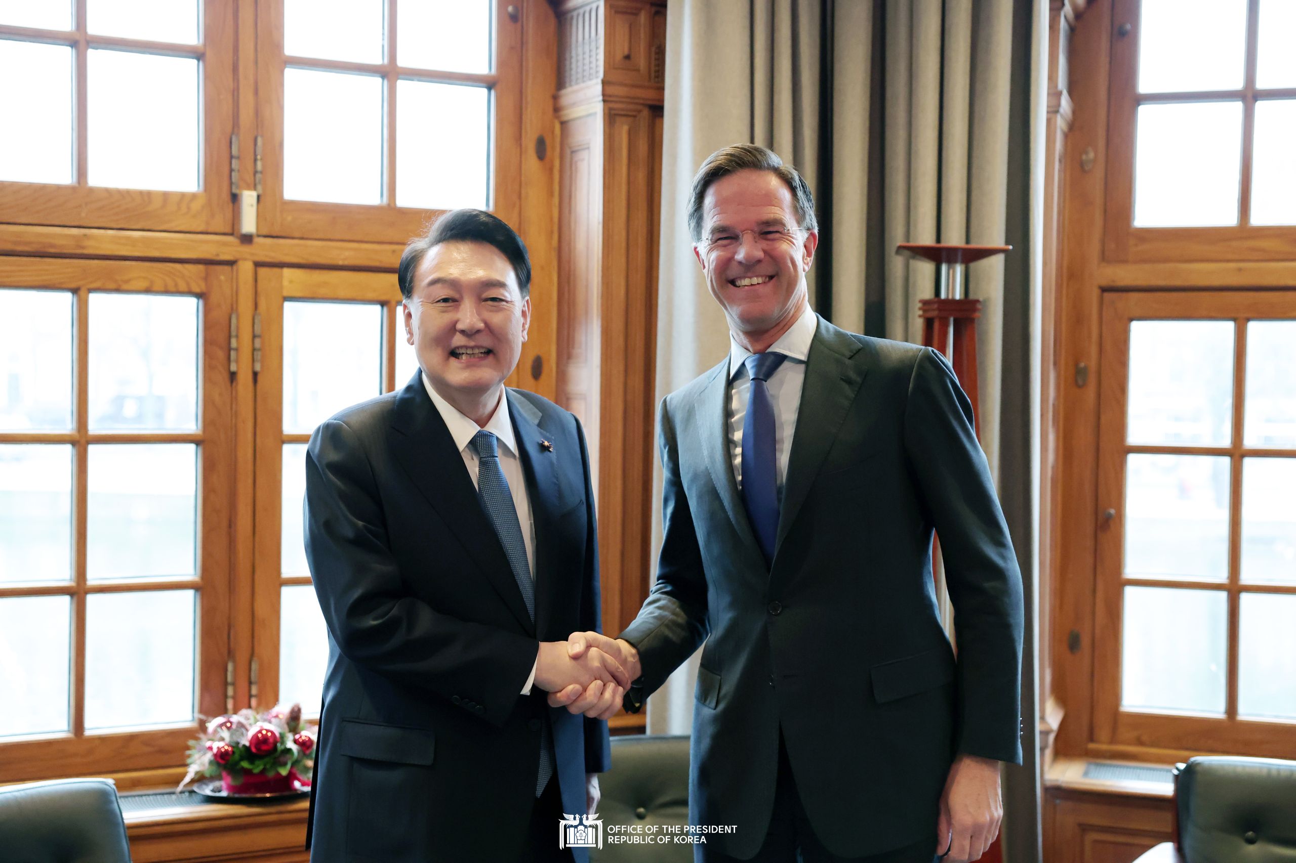 Meeting with Prime Minister Mark Rutte of the Netherlands
