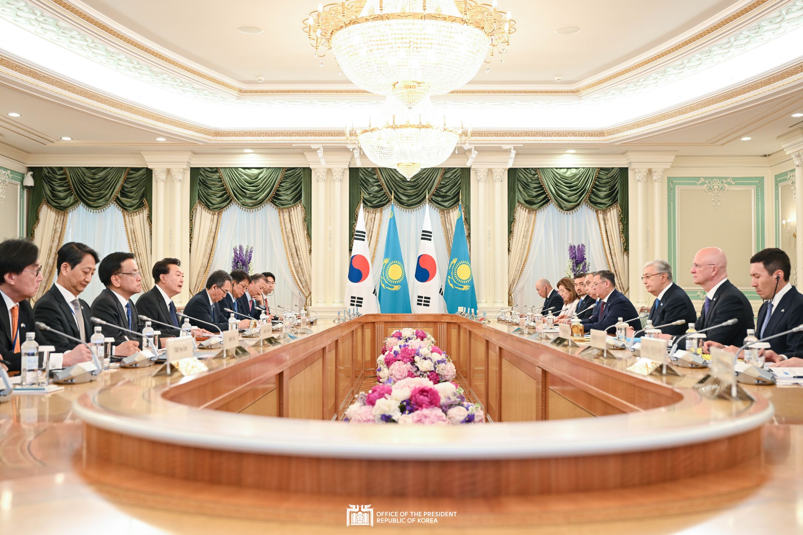 Korea-Kazakhstan extended summit slide 1