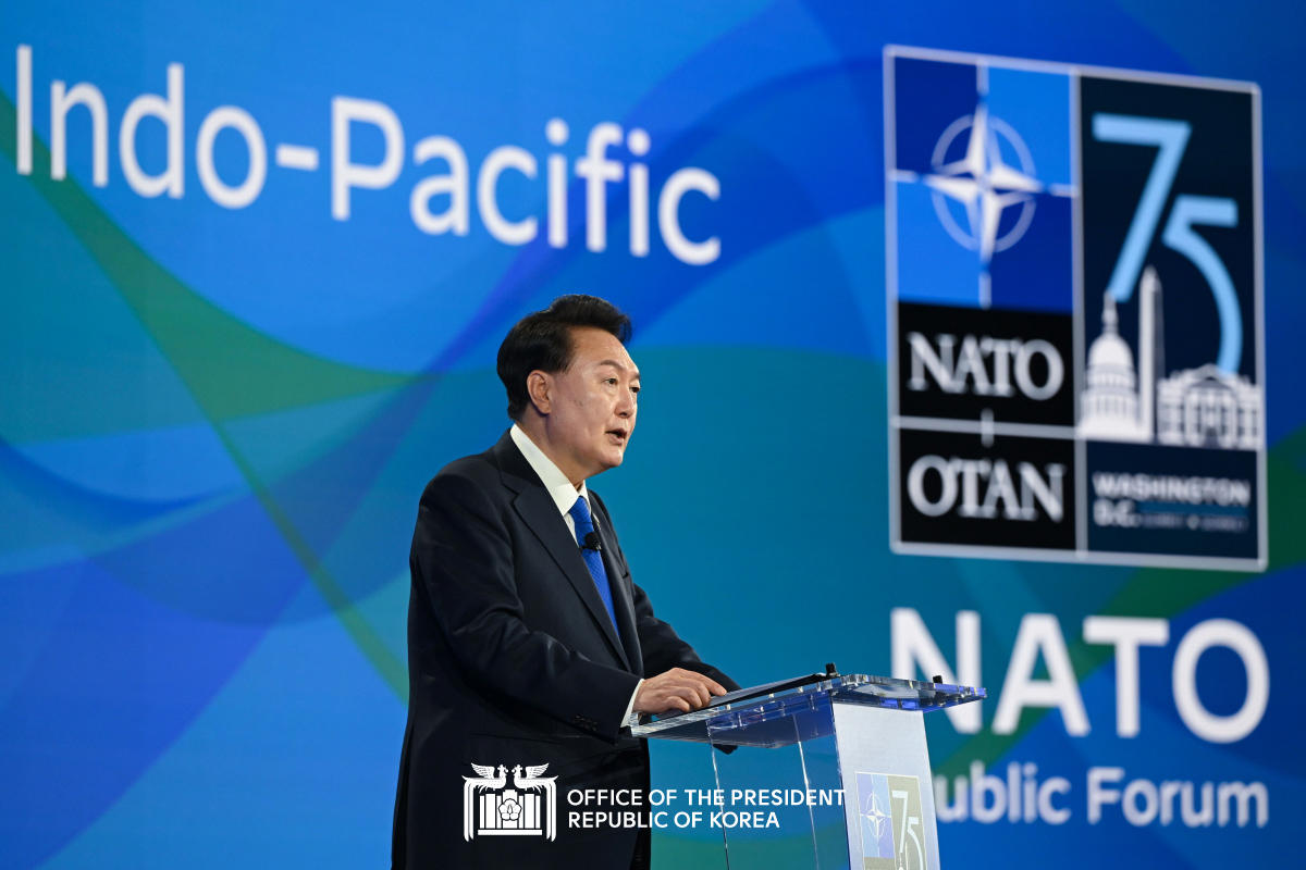 Keynote Address by President Yoon Suk Yeol at the NATO Public Forum