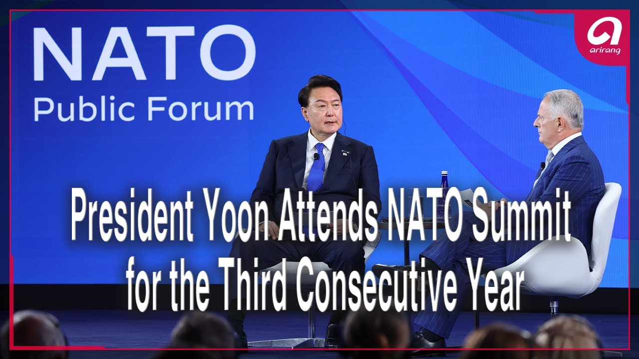 President Yoon Attends NATO Summit for the Third Consecutive Year