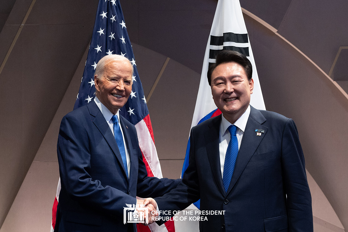 Korea-U.S. summit on the sidelines of the NATO Summit