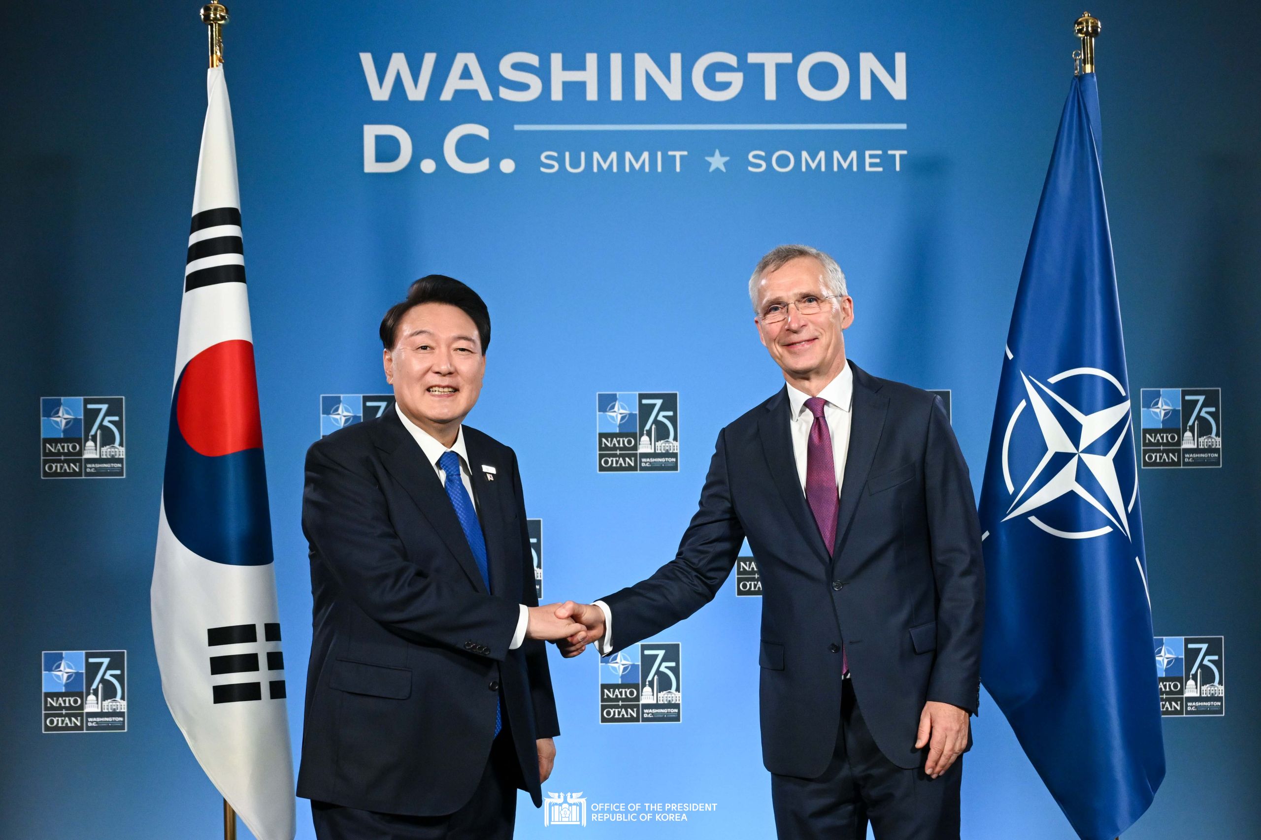 Meeting with the NATO Secretary General slide 1