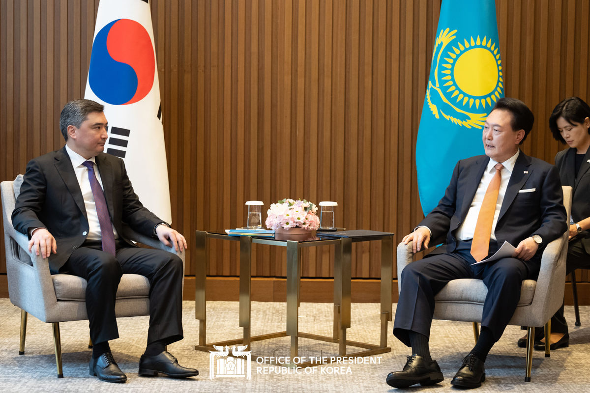 Meeting with the Prime Minister of Kazakhstan