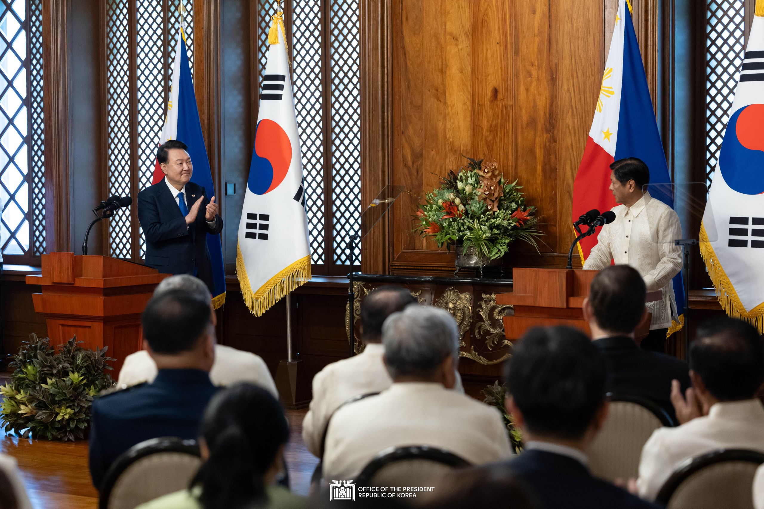 Korea-Philippines joint press statement slide 1