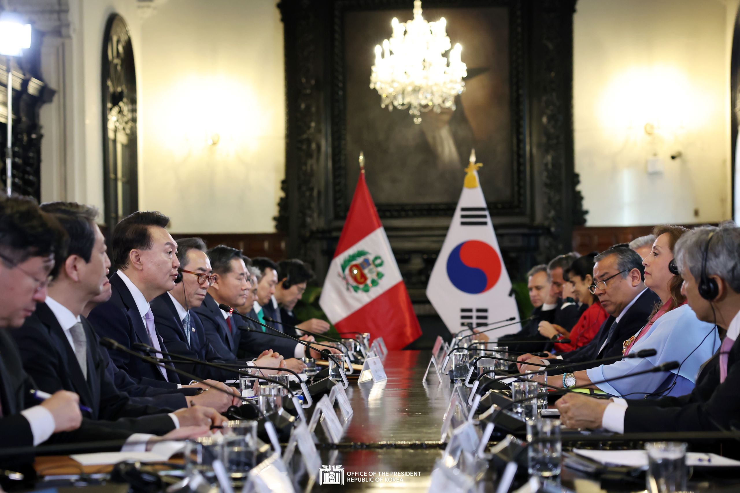 Korea-Peru Extended Summit slide 1