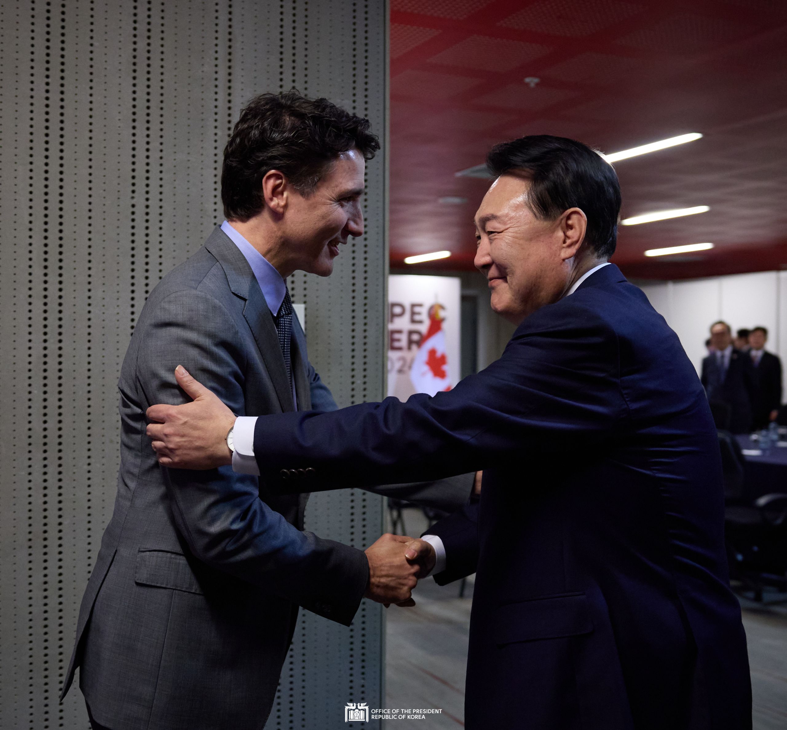 Korea-Canada Summit slide 1