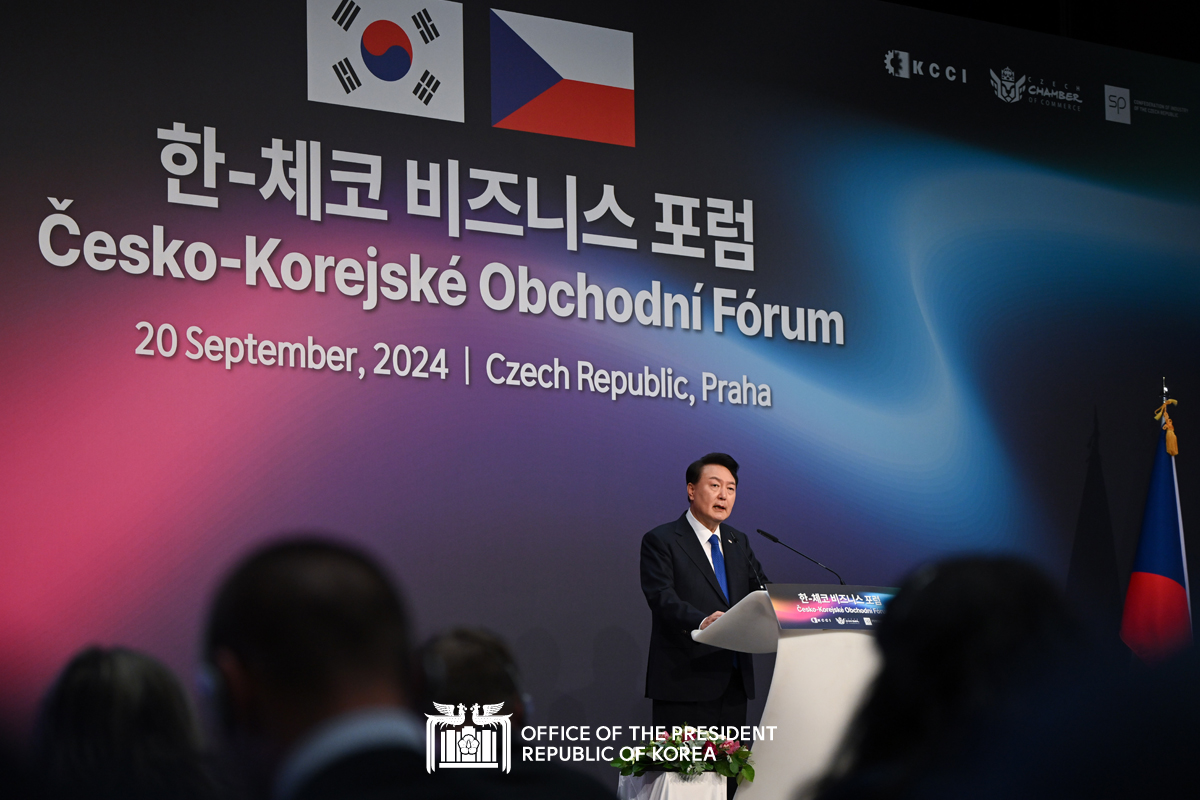 Keynote Address by President Yoon Suk Yeol at the Korea-Czech Republic Business Forum